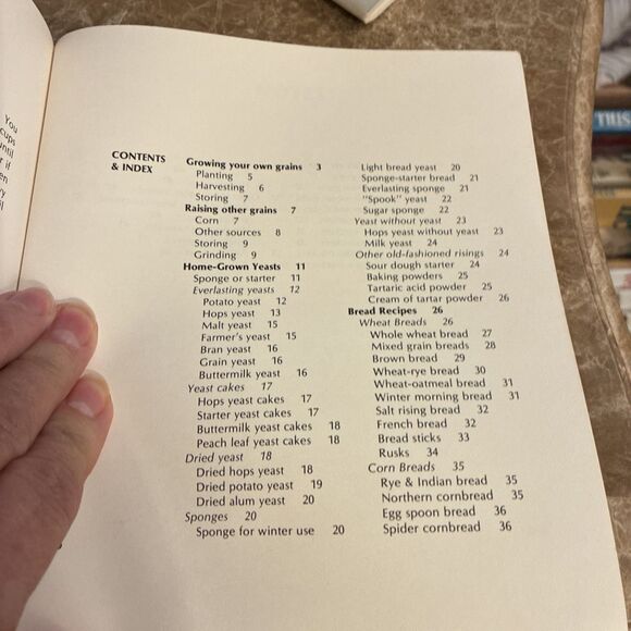 Making Breads with Home-grown Yeasts & Home Ground Grains A Garden Way Guide - Picture 8 of 8